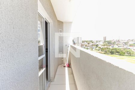 Varanda da Sala de apartamento à venda com 2 quartos, 49m² em Vila Carmosina, São Paulo