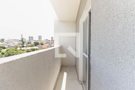 Varanda da Sala de apartamento à venda com 2 quartos, 49m² em Vila Carmosina, São Paulo