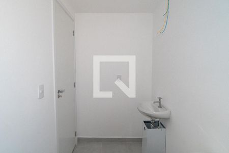 Banheiro da Suíte de apartamento à venda com 1 quarto, 46m² em Vila Guarani, São Paulo