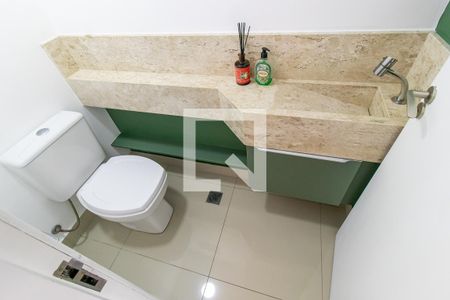 Lavabo de casa de condomínio para alugar com 3 quartos, 200m² em Portão, Curitiba