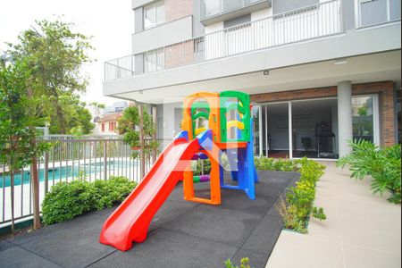 Área Comum - Playground de kitnet/studio para alugar com 1 quarto, 33m² em Moinhos de Vento, Porto Alegre