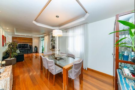 Sala de Jantar de apartamento à venda com 4 quartos, 151m² em Buritis, Belo Horizonte