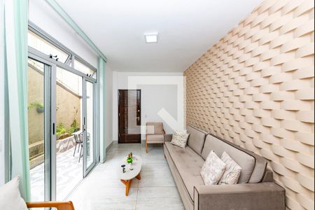 Sala 1 de apartamento à venda com 3 quartos, 120m² em Cidade Jardim, Belo Horizonte