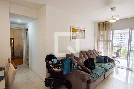 sala de apartamento à venda com 2 quartos, 79m² em Barra Olímpica, Rio de Janeiro