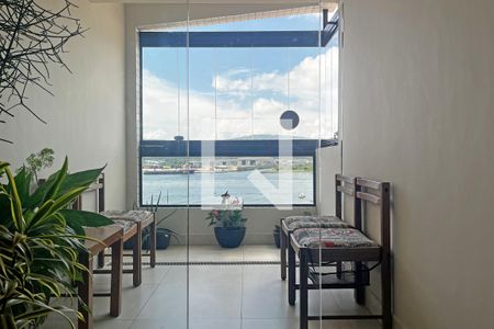 Varanda da Sala de apartamento para alugar com 2 quartos, 107m² em Ponta da Praia, Santos