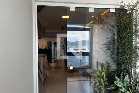 Varanda da Sala de apartamento para alugar com 2 quartos, 107m² em Ponta da Praia, Santos