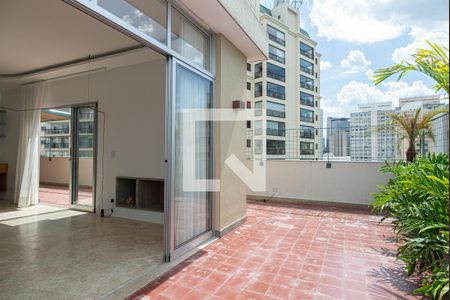 Varanda da Sala de apartamento para alugar com 2 quartos, 300m² em Morro dos Ingleses, São Paulo