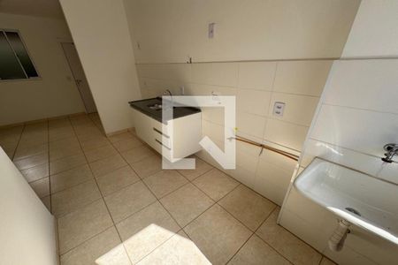 Cozinha - Lavanderia de apartamento para alugar com 2 quartos, 48m² em Recreio das Acacias, Ribeirão Preto