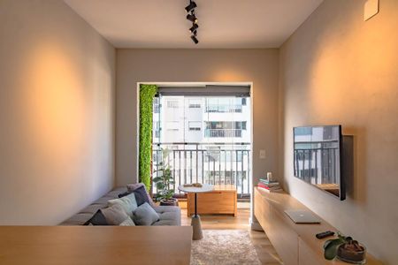 Sala de apartamento para alugar com 1 quarto, 30m² em Vila Santa Catarina, São Paulo