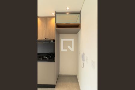 Cozinha de apartamento para alugar com 1 quarto, 32m² em Indianópolis, São Paulo