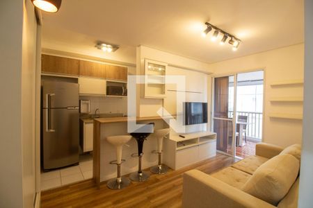 Sala de apartamento para alugar com 1 quarto, 41m² em Vila Gertrudes, São Paulo