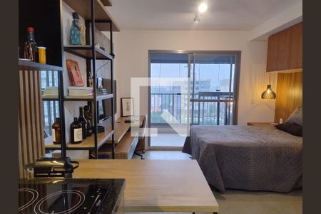 Sala de apartamento à venda com 1 quarto, 25m² em Vila Mariana, São Paulo