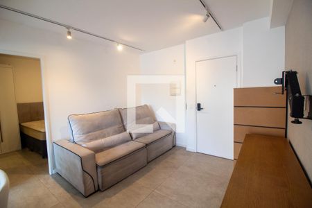 Sala de apartamento para alugar com 1 quarto, 51m² em Campo Belo, São Paulo