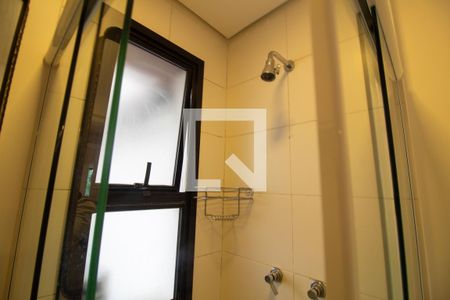 Banheiro da Suíte de apartamento para alugar com 1 quarto, 51m² em Campo Belo, São Paulo