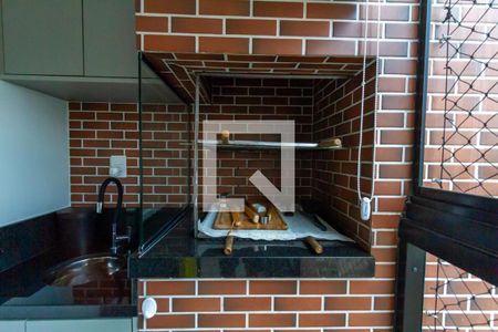 Varanda Gourmet de apartamento para alugar com 2 quartos, 58m² em Vila Dusi, São Bernardo do Campo