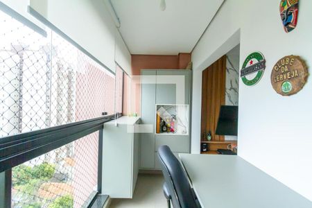 Varanda Gourmet de apartamento para alugar com 2 quartos, 58m² em Vila Dusi, São Bernardo do Campo