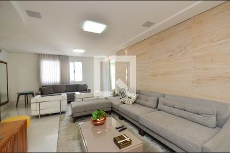 Sala ambientes de apartamento à venda com 4 quartos, 158m² em Sion, Belo Horizonte