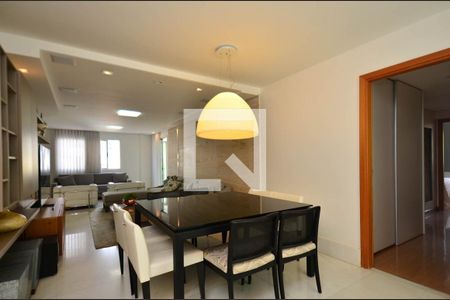 Sala de jantar de apartamento à venda com 4 quartos, 158m² em Sion, Belo Horizonte