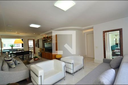 Sala ambientes de apartamento à venda com 4 quartos, 158m² em Sion, Belo Horizonte