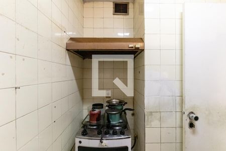 Cozinha de apartamento para alugar com 1 quarto, 50m² em Indianópolis, São Paulo