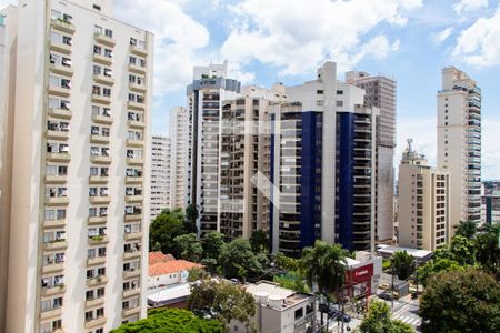 VISTA DA SACADA de apartamento para alugar com 2 quartos, 50m² em Cambuí, Campinas