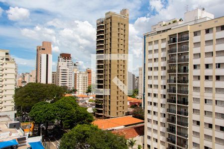 VISTA DA SACADA de apartamento para alugar com 2 quartos, 50m² em Cambuí, Campinas