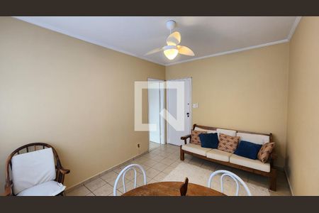 Sala de apartamento para alugar com 1 quarto, 50m² em Pompéia, Santos