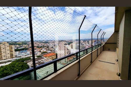 Varanda da Sala de apartamento à venda com 5 quartos, 345m² em Centro, Jundiaí