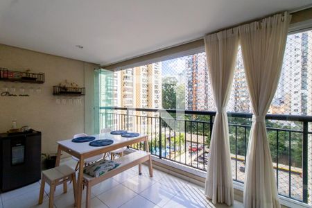 Varanda Gourmet de apartamento à venda com 2 quartos, 80m² em Jardim Flor da Montanha, Guarulhos