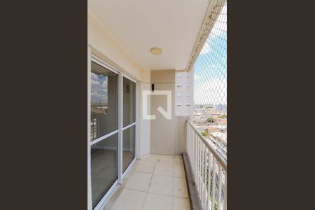 Varanda da Sala de apartamento para alugar com 2 quartos, 55m² em Vila Galvão, Guarulhos