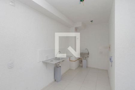 Cozinha de apartamento à venda com 2 quartos, 35m² em Jardim Promissão, São Paulo