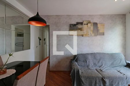 Sala de apartamento para alugar com 2 quartos, 47m² em Vila Homero Thon, Santo André