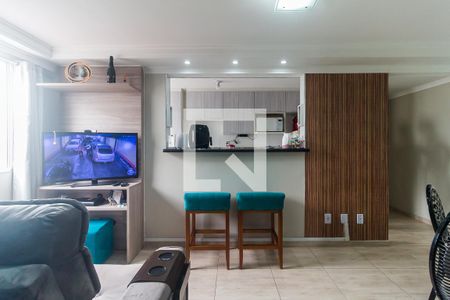 Sala/Sala de Jantar de apartamento para alugar com 2 quartos, 49m² em Conjunto Residencial do Bosque, Mogi das Cruzes