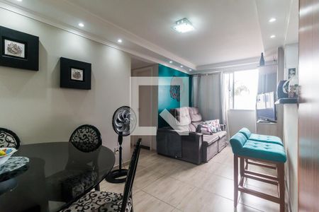 Sala/Sala de Jantar de apartamento para alugar com 2 quartos, 49m² em Conjunto Residencial do Bosque, Mogi das Cruzes