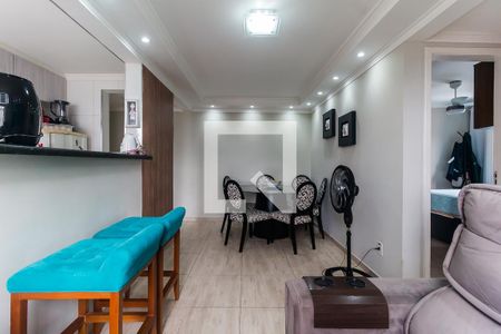 Sala/Sala de Jantar de apartamento para alugar com 2 quartos, 49m² em Conjunto Residencial do Bosque, Mogi das Cruzes