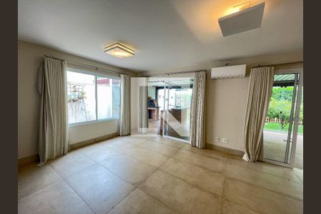 Sala de casa de condomínio para alugar com 4 quartos, 164m² em Jardim Myrian Moreira da Costa, Campinas