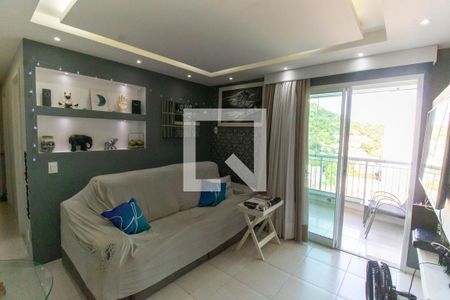 Sala de apartamento à venda com 2 quartos, 65m² em Santa Rosa, Niterói