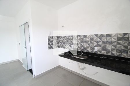 Cozinha de kitnet/studio para alugar com 1 quarto, 33m² em Umuarama, Uberlândia