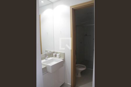 Banheiro do Quarto de apartamento para alugar com 1 quarto, 49m² em Setor Marista, Goiânia