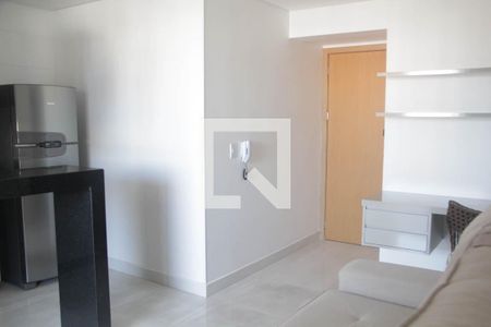 Sala de TV de apartamento para alugar com 1 quarto, 49m² em Setor Marista, Goiânia