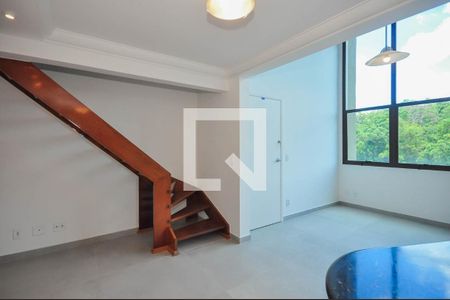 Sala de apartamento para alugar com 1 quarto, 61m² em Paraíso do Morumbi, São Paulo