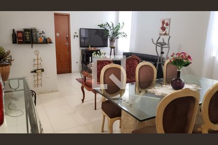 Sala  de apartamento à venda com 3 quartos, 100m² em Gutierrez, Belo Horizonte