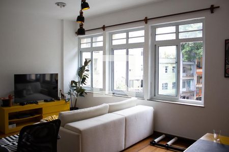 Sala de apartamento à venda com 1 quarto, 81m² em Vila Buarque, São Paulo