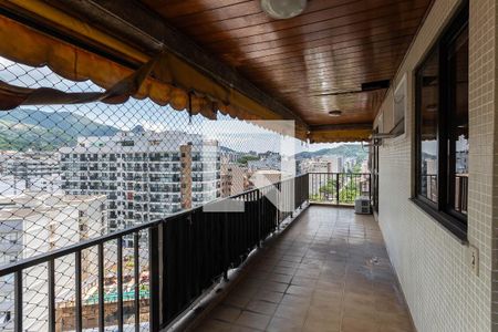 Varanda da Sala de apartamento à venda com 3 quartos, 200m² em Andaraí, Rio de Janeiro