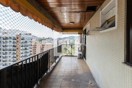 Varanda da Sala de apartamento à venda com 3 quartos, 200m² em Andaraí, Rio de Janeiro