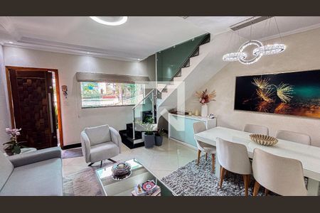 Sala - Sala de Jantar de casa à venda com 3 quartos, 170m² em Vila Curuçá, Santo André