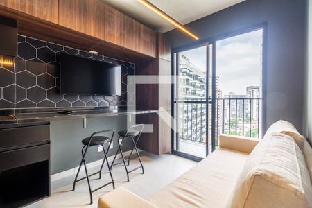 Sala de apartamento para alugar com 1 quarto, 27m² em Pinheiros, São Paulo