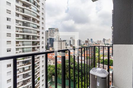 Varanda de apartamento para alugar com 1 quarto, 27m² em Pinheiros, São Paulo