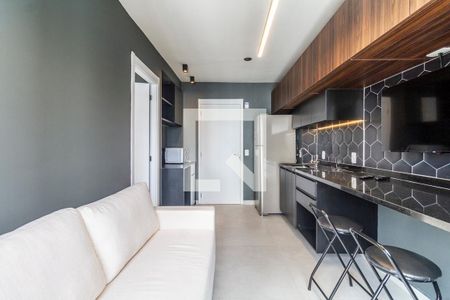 Sala de apartamento para alugar com 1 quarto, 27m² em Pinheiros, São Paulo