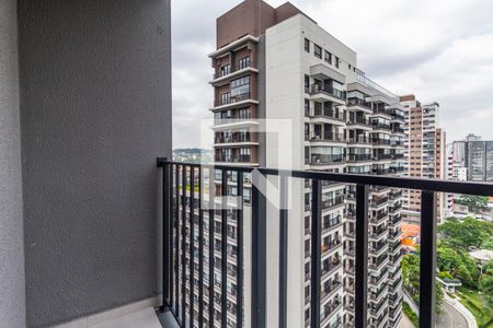 Varanda de apartamento para alugar com 1 quarto, 27m² em Pinheiros, São Paulo